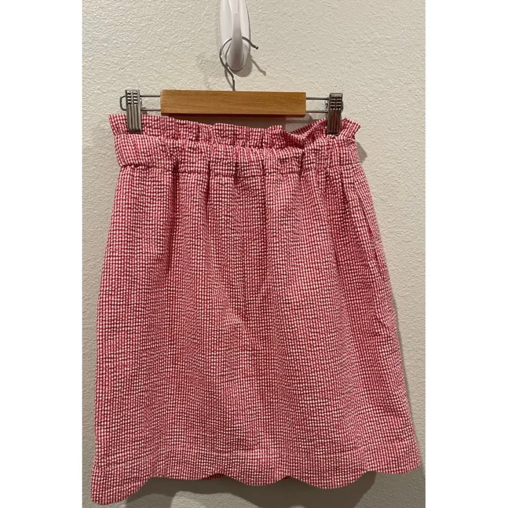 LAUREN JAMES Gingham Pattern Mini Skirt - Picture 5 of 5